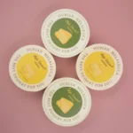 UV Color Printing or Laser Printing Biodegradable Wooden Round Decorative Storage Box with Lid Gift Box