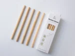 Factory Production Cheap Bulk Customizable Eco-friendly Bamboo Straws - Image 5