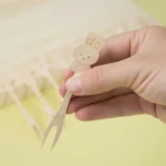 Chinese Zodiac Biodegradable 2023 International Bamboo Brand Expo Gold Award Product Party Bamboo Disposable Bamboo Forks - Image 4