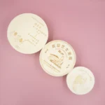 Colourful Custom Wooden Gift Packaging Disposable  UV Colour Printing Biodegradable Wooden Round Decorative Storage Box with Lid - Image 6