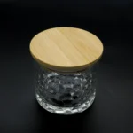 High Quality Factory Custom Natural Wooden Color Environment Friendly Round Bamboo Bottle Cap Jar Lid with Logo for Candle - Image 5