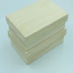 Wholesale Custom Small Gift Simply Square Unfinished Wooden Box Storage with Lid - Image 4