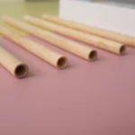 Factory Customised Biodegradable logo Printable Disposable Eco-friendly Natural Bamboo Straws - Image 5
