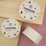 Colourful Custom Wooden Gift Packaging Disposable  UV Colour Printing Biodegradable Wooden Round Decorative Storage Box with Lid - Image 3