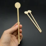 Custom LOGO Biodegradable Wrapped 90/120/170 mm Golf Cocktail Stir Sticks Bamboo Wooden Drink Tea Coffee Stirrer for Beverage - Image 5