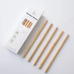 Factory Wholesale Environmentally Friendly Biodegradable Hu Printable logo Bamboo Straws