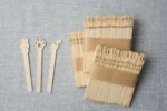 Factory-Batch Custom-Designed Eco-Friendly Biodegradable Bamboo Disposable Ice Cream Sticks - Image 4